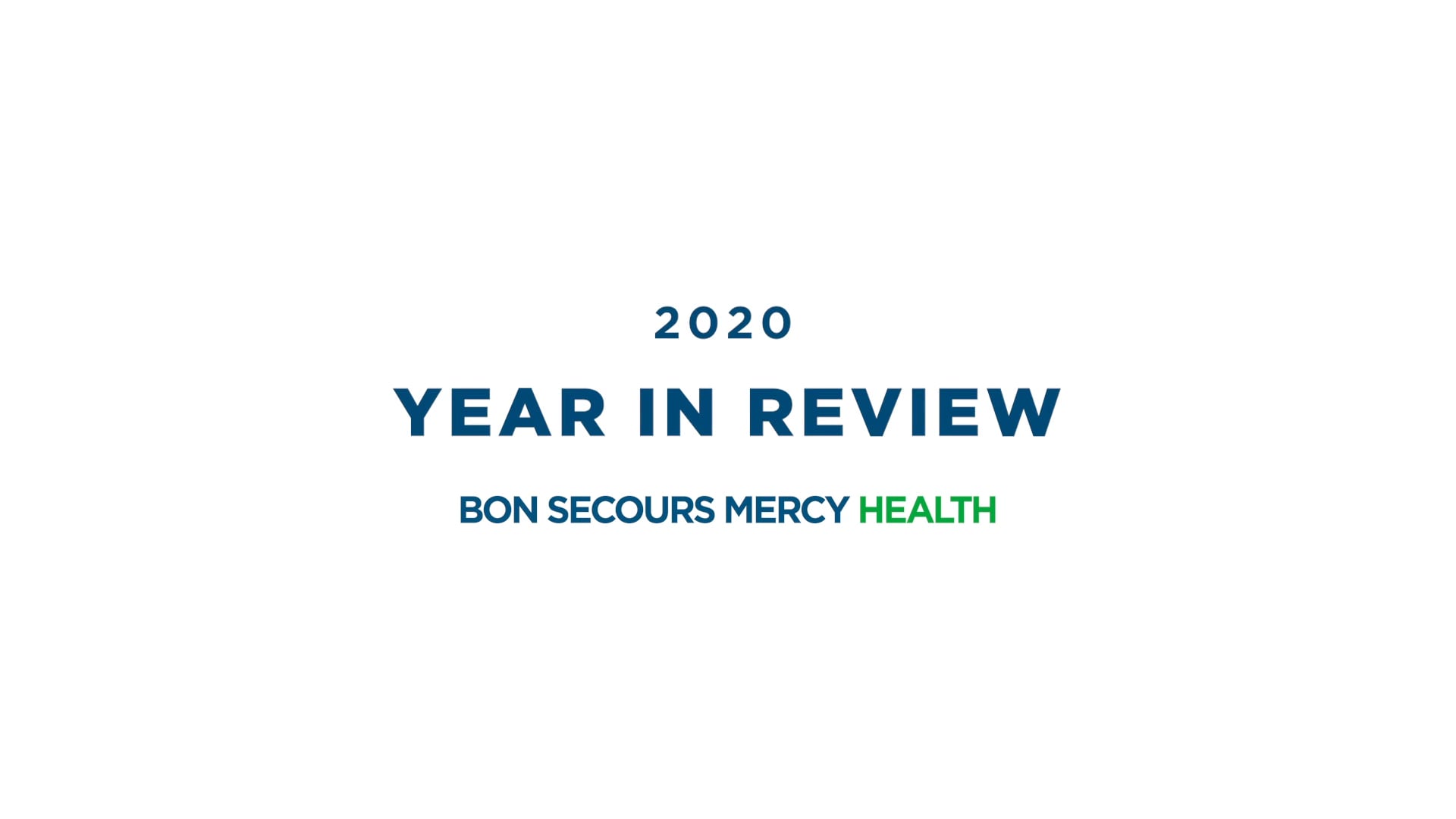 BSMH 2020 Year In Review Video on Vimeo