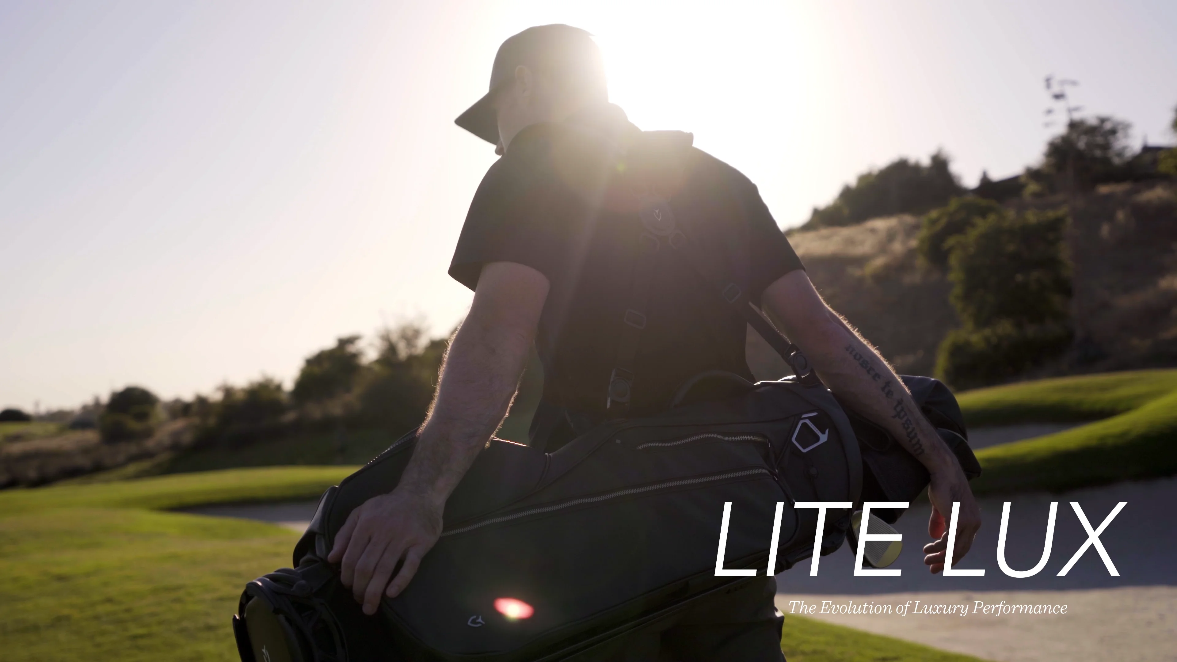 LUX XV Cart Bag on the Range on Vimeo