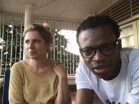 Conversation Zoom around Lettres du continent with Faustin Linyekula & Virginie Dupray, Théâtre Vidy-Lausanne, 2020.