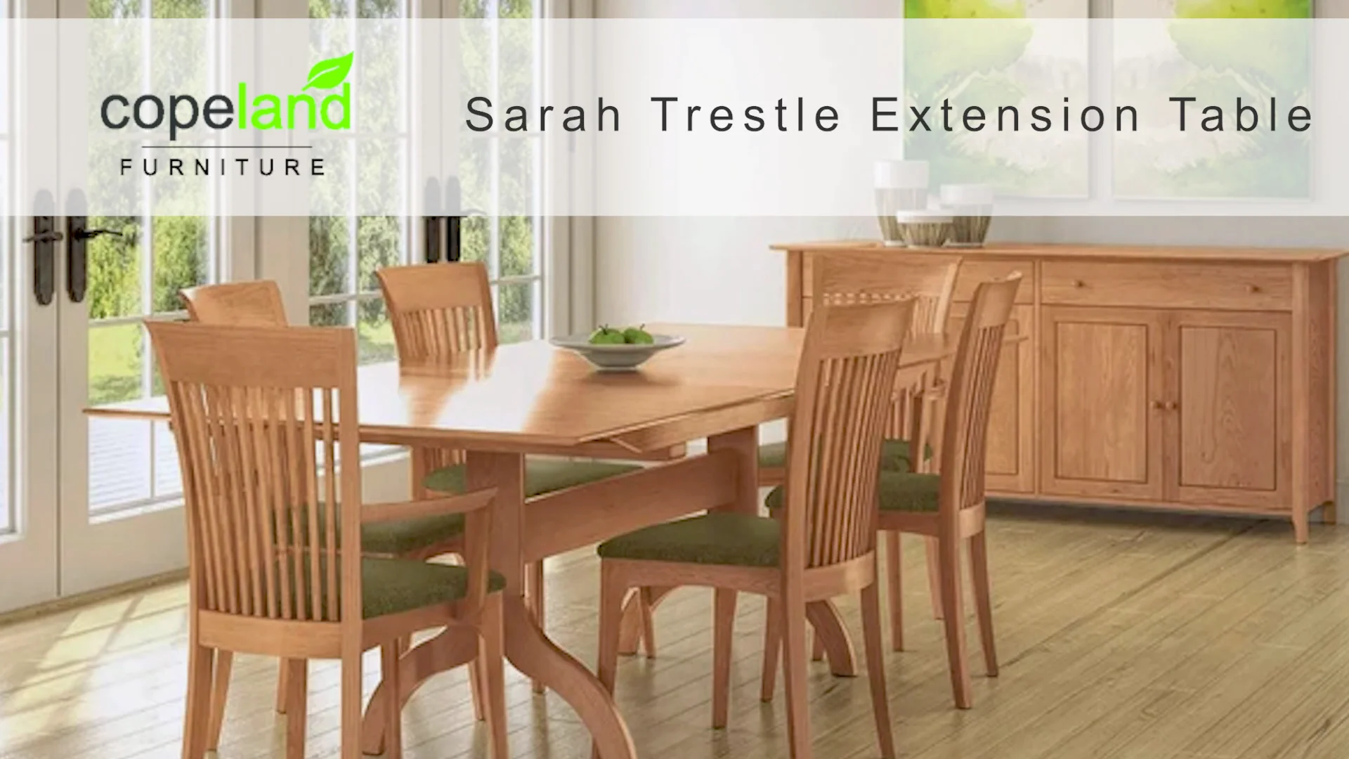 Copeland Furniture : Natural Hardwood Furniture from Vermont