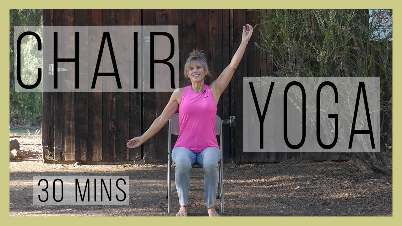 Chair Yoga Class for Back Care with Sherry Zak Morris, Certified Yoga