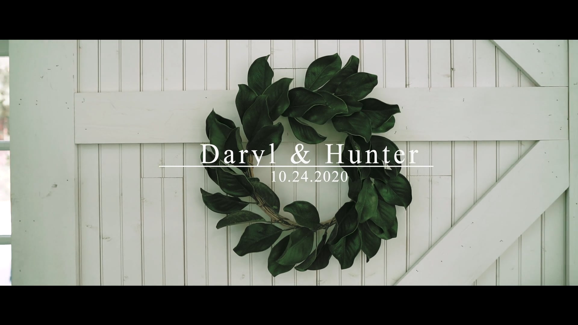 Daryl & Hunter's Wedding Story
