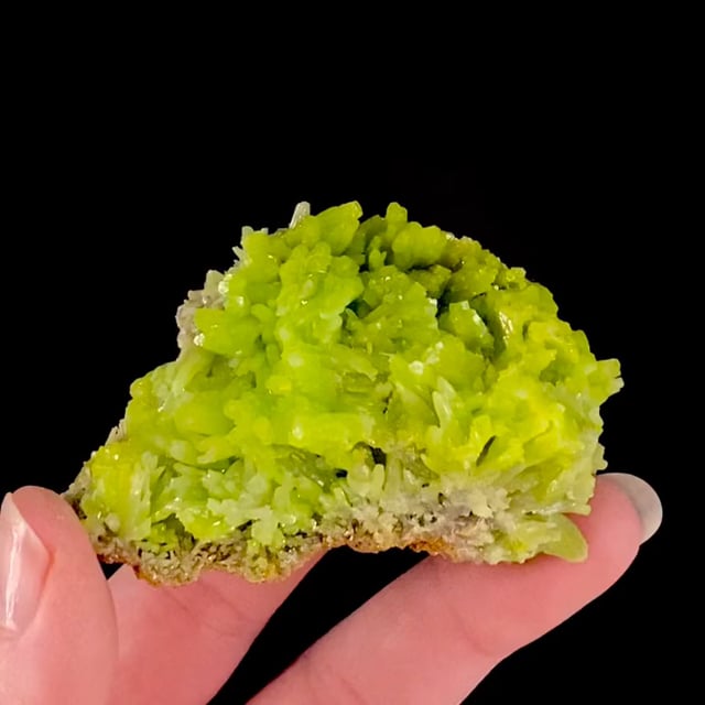 Pyromorphite (superb color crystals) (ex Raul Sanabria Orellana ...