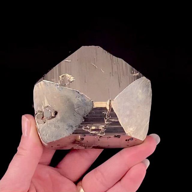 Pyrite (large classic crystal) | Rio Marina, Elba Island, Livorno ...