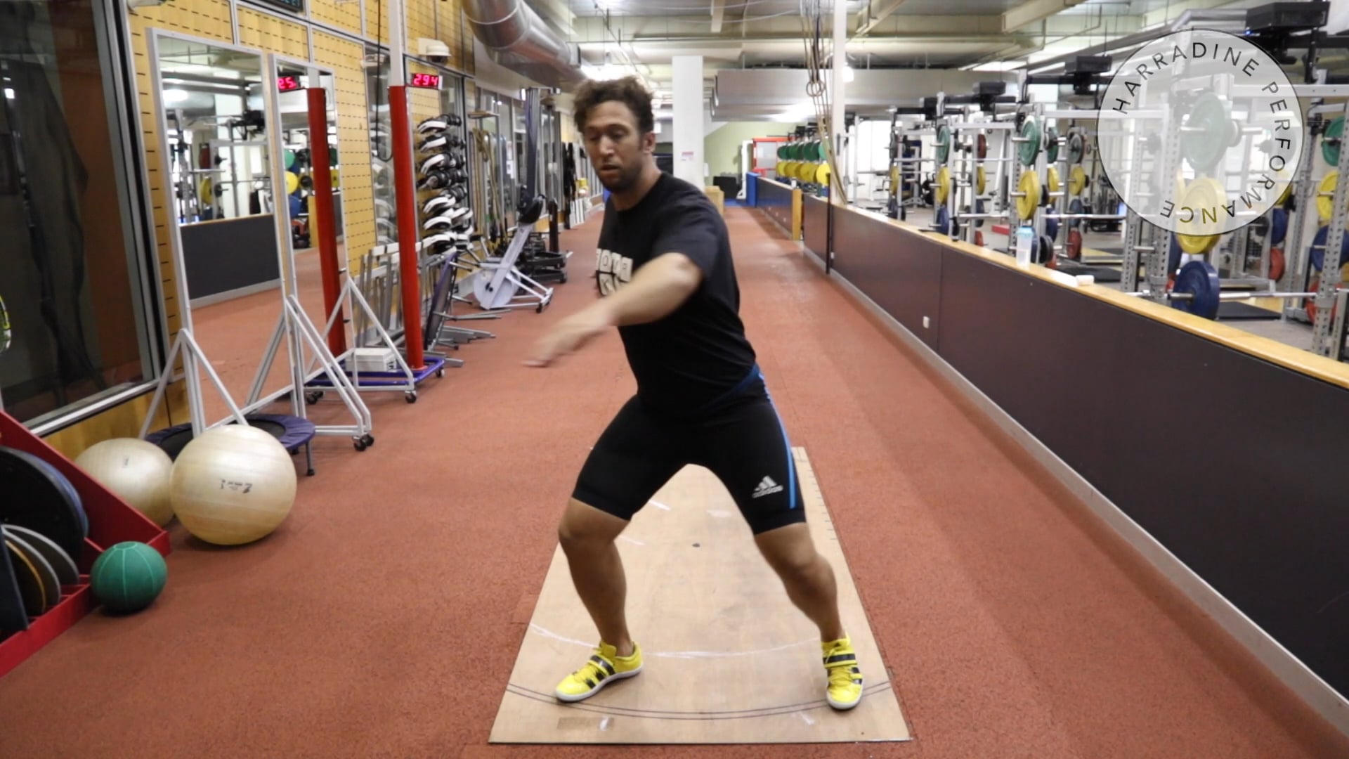 Back of Circle - Using the power leg