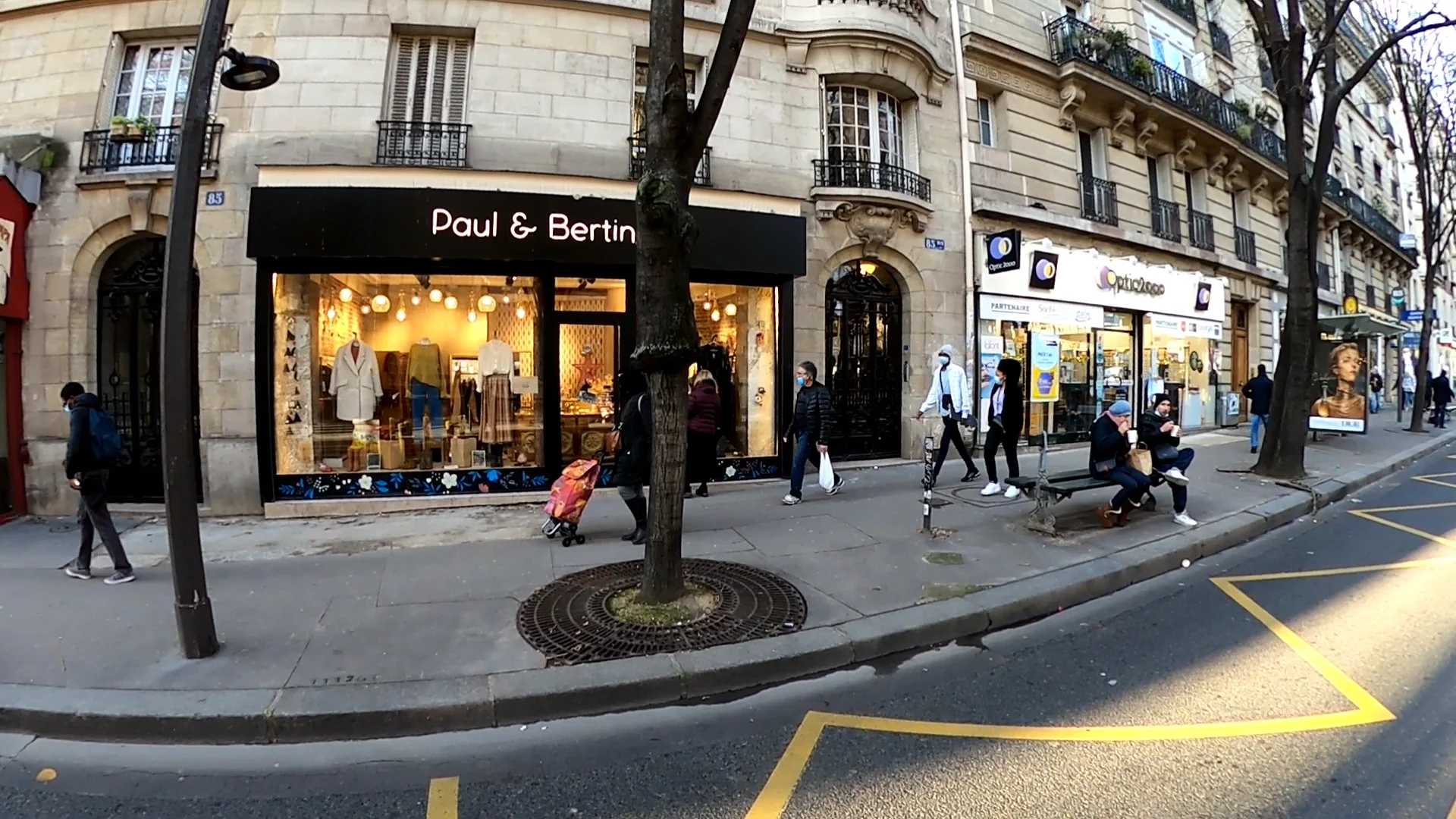 5P louer Avenue Gambetta Paris 20 EXT