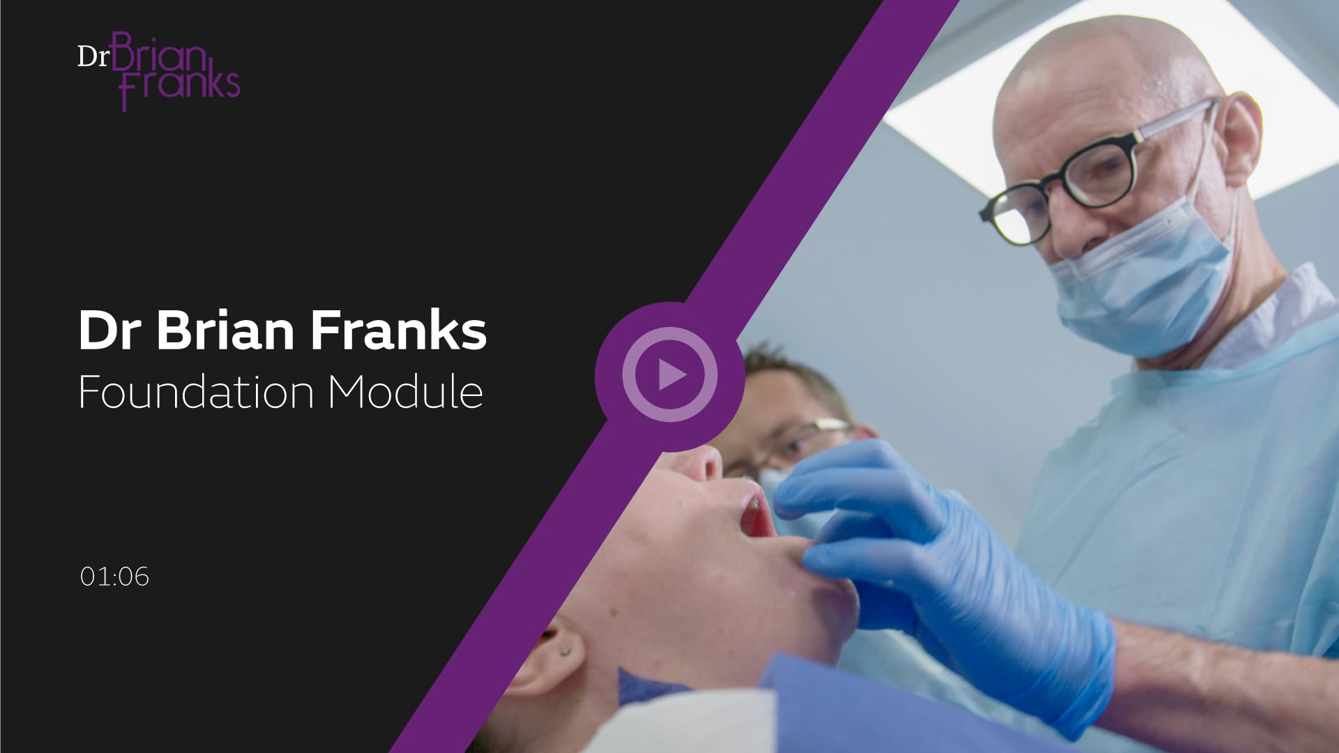 Dr Brian Franks - Facial Aesthetic Training