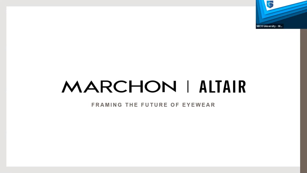 Symposia: Marchon and Altair Welcome you to 2021