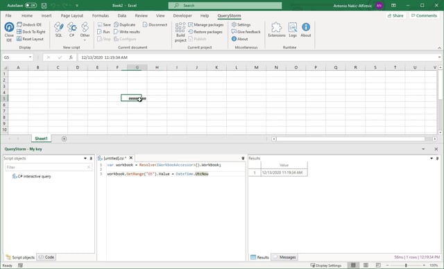 C# interaction with Excel