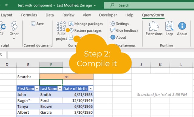 Smart workbooks - QueryStorm