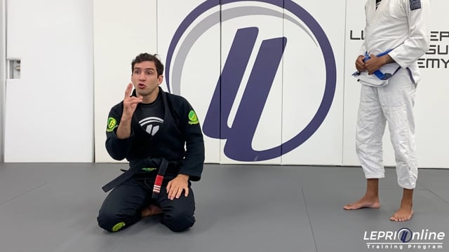 Guard Pull to Triangle or Armbar Submission