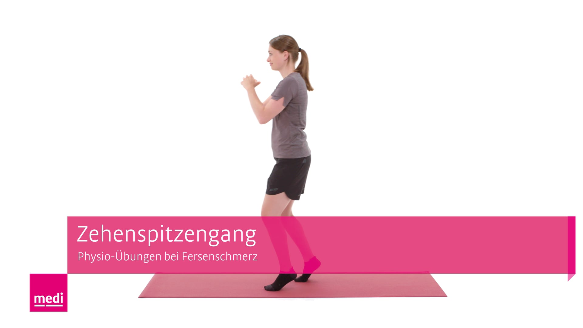 Physio-Übungen Bei Fersenschmerz – Zehenspitzengang On Vimeo