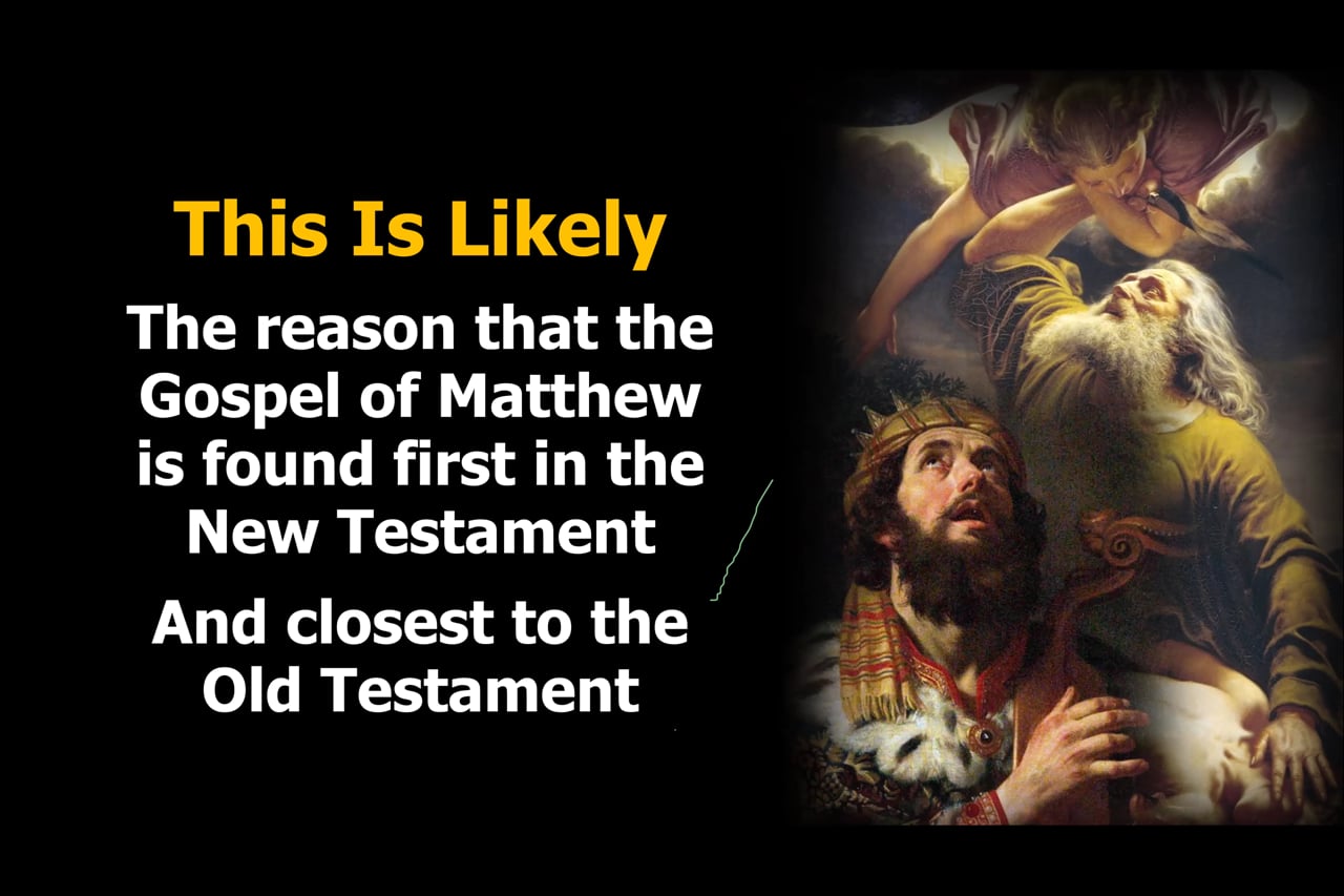 The Christmas Story (Matthew 1)