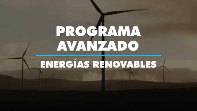 Programa Avanzado en Energías Renovables