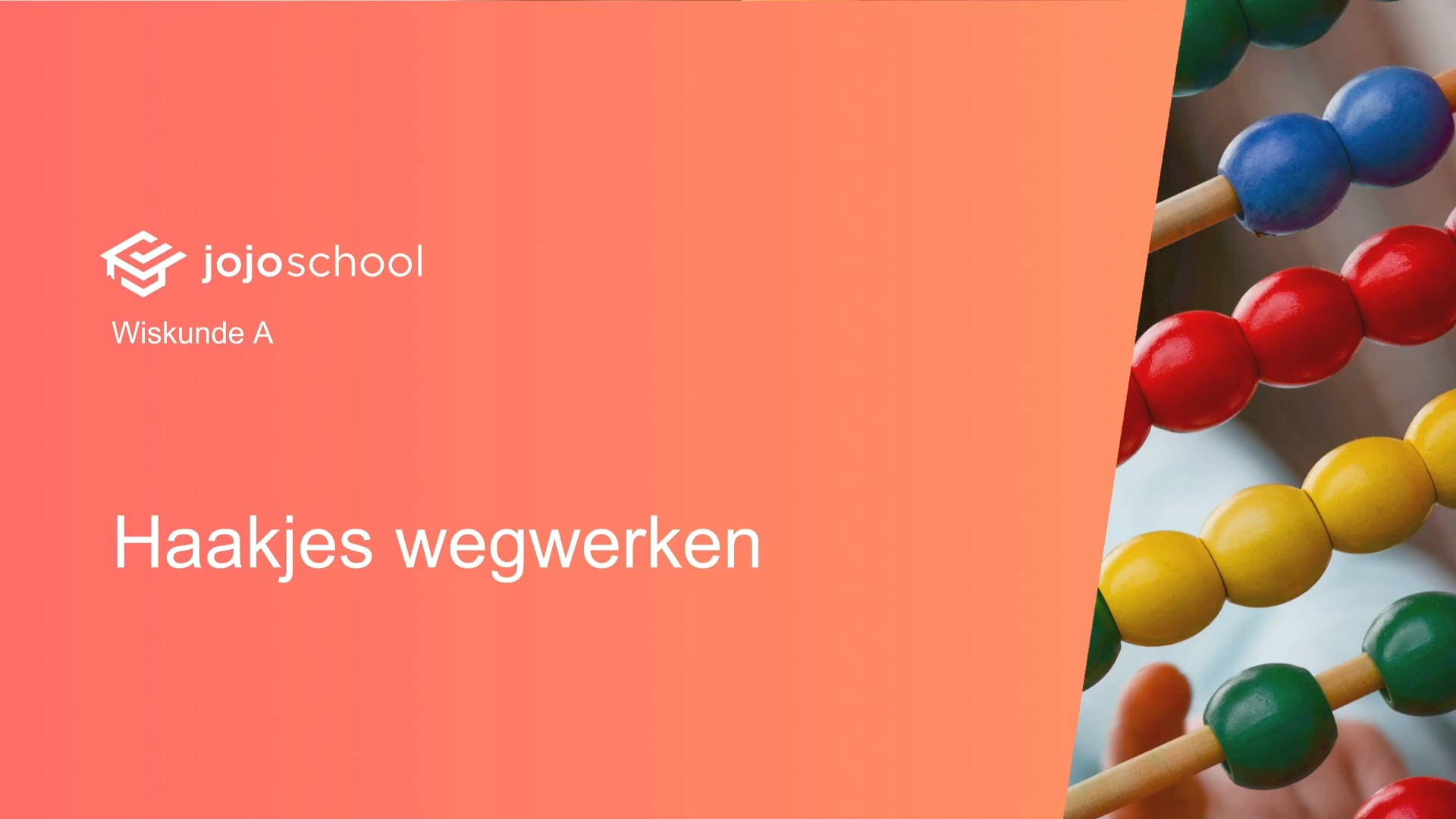 Haakjes wegwerken