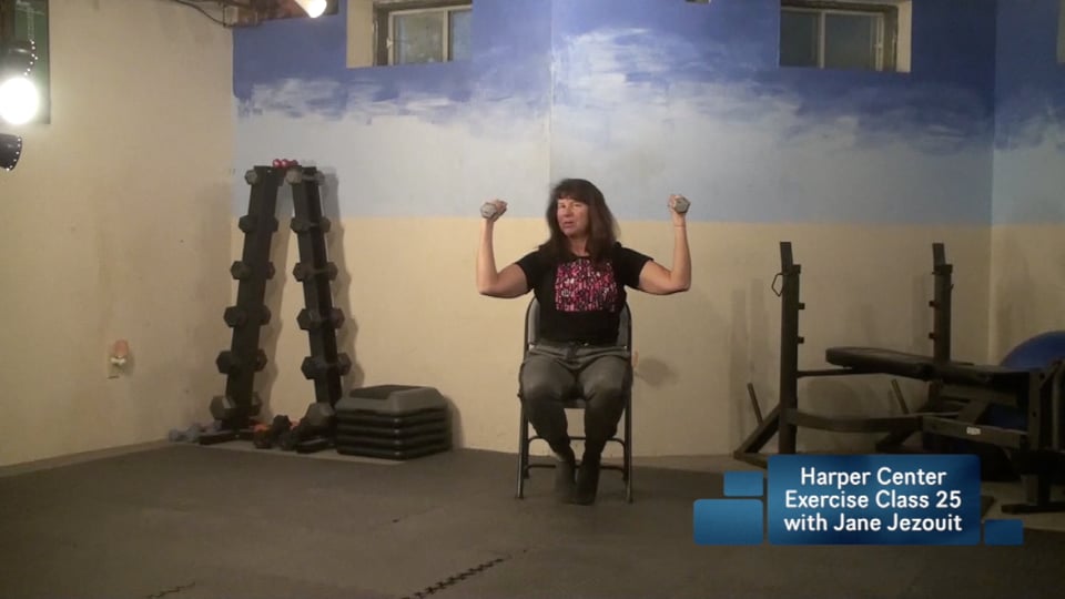 Harper Center Exercise Class 25 with Jane Jezouit 12.21.20