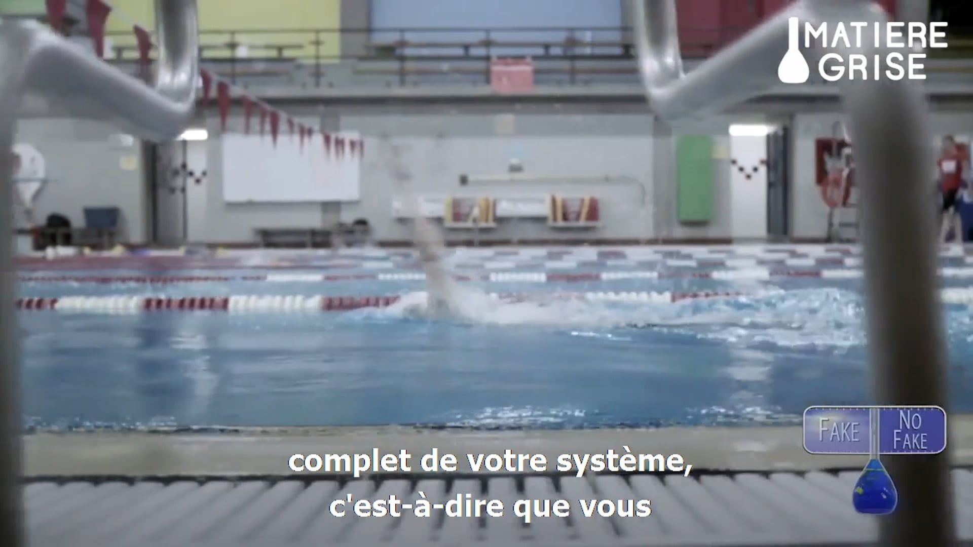 Matière grise - Danger baignade après avoir mangé?