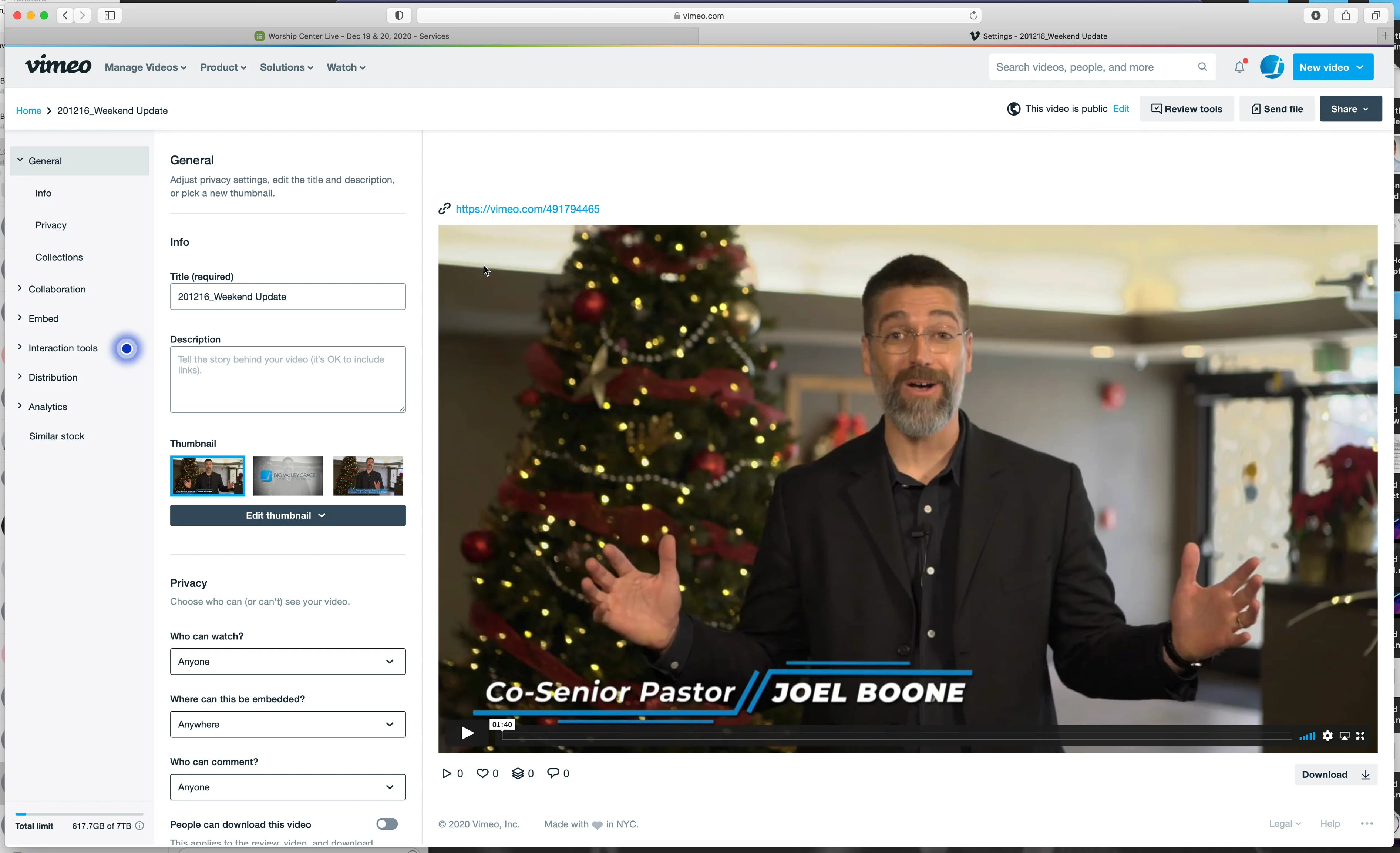 Vimeo End Screen Options Tutorial on Vimeo
