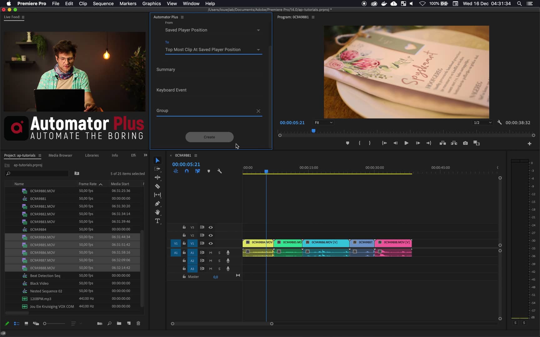 Save Player Automation on Vimeo