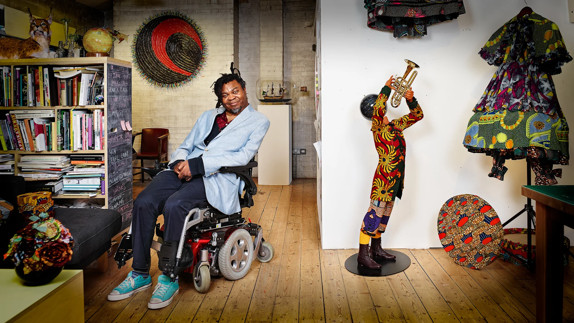 Yinka Shonibare CBE - Earth Kids - Exhibitions - James Cohan