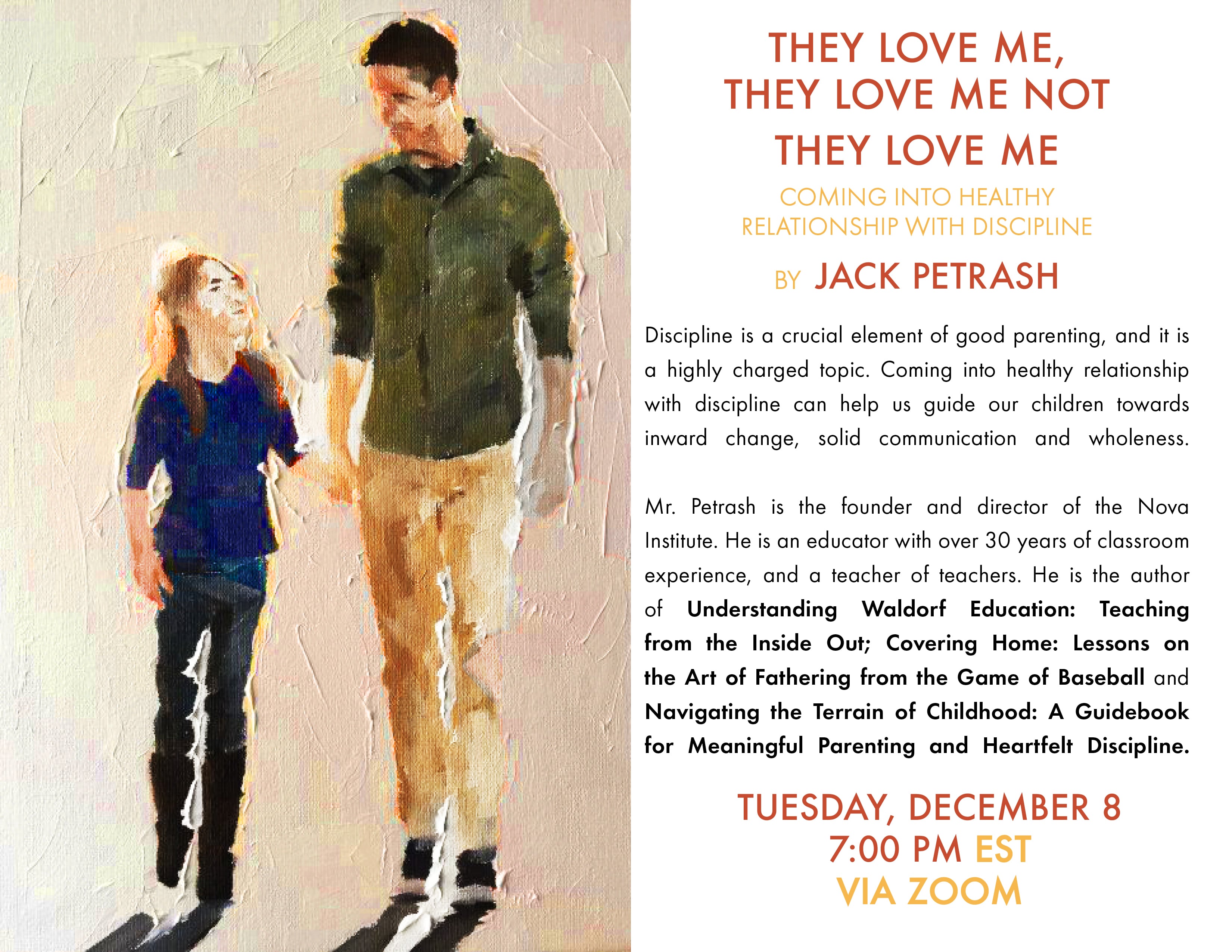 They Love Me, They Love Me Not, They Love Me - Coming into healthy  relationship with discipline with JACK PETRASH