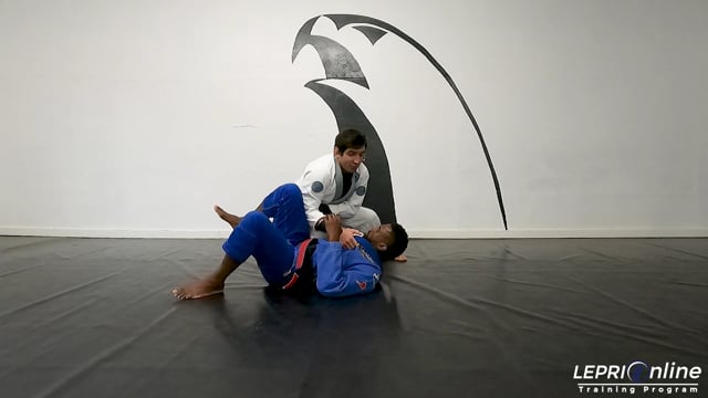 Spider Guard Defense to Pass