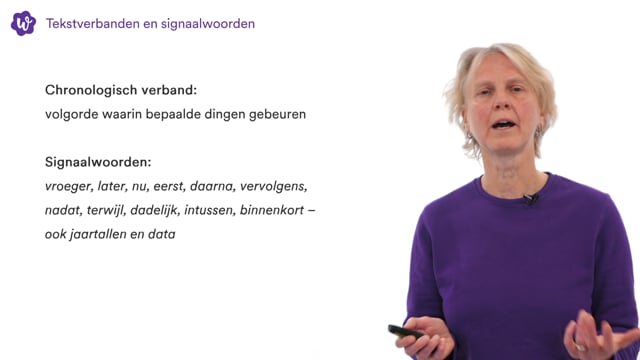 Tekstverbanden En Signaalwoorden Oefenen | StudyGo