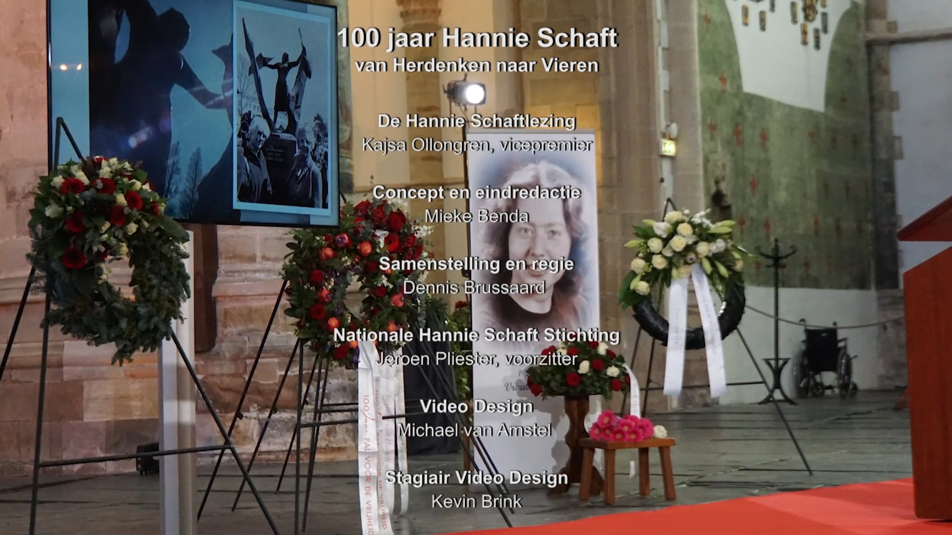 Bekijk de herdenking en viering 100 jaar Hannie Schaft