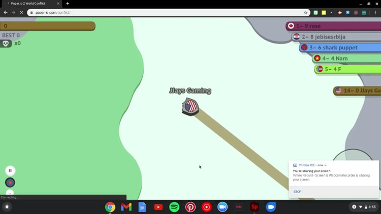 Paper.IO world Conflict on Vimeo