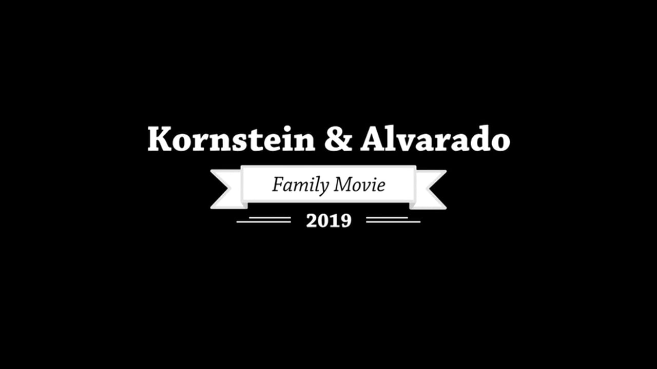 2019 Kornstein Alvarado Family Video