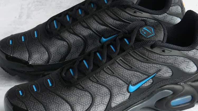 Nike Air Max Plus Tn Black Hex On Feet Video 