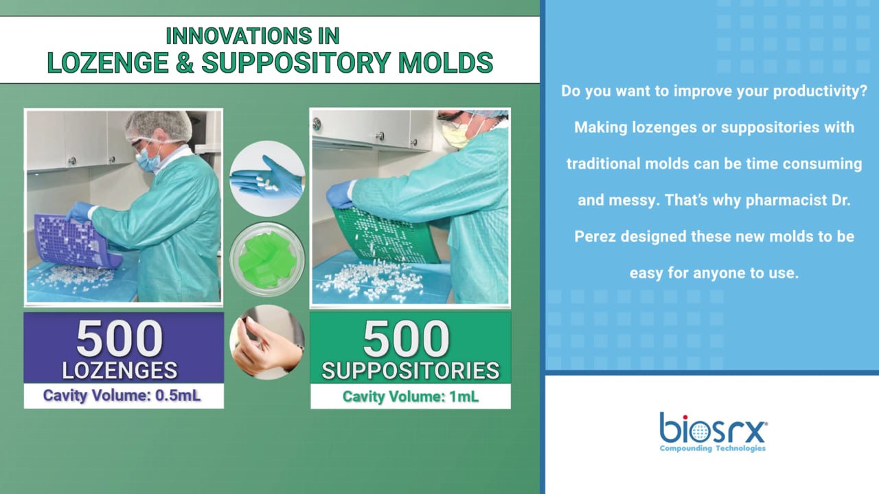 SUPPOSITORY MOLDS (2.50 cc)