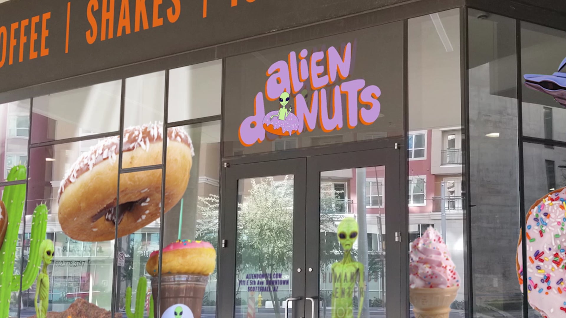 Alien Donuts Tempe Design Concepts- Behind the Scenes