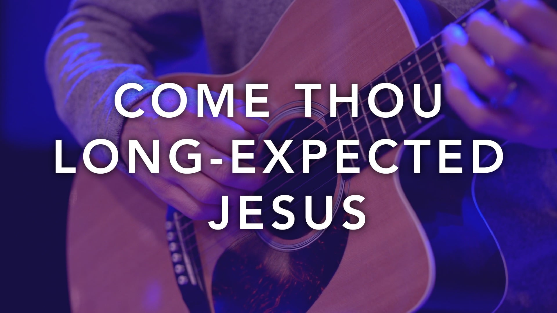 Come Thou Long Expected Jesus Instrumental (feat. Justin Dugger)