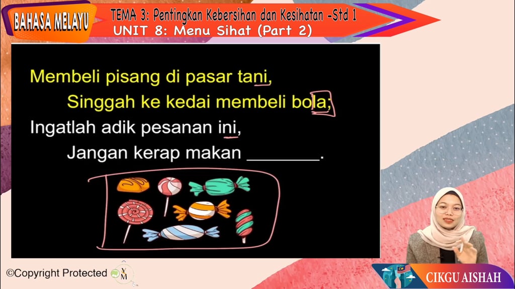 S1_BM_03-03 Pentingkan Kebersihan dan Kesihatan: Menu Sihat (Part 2)