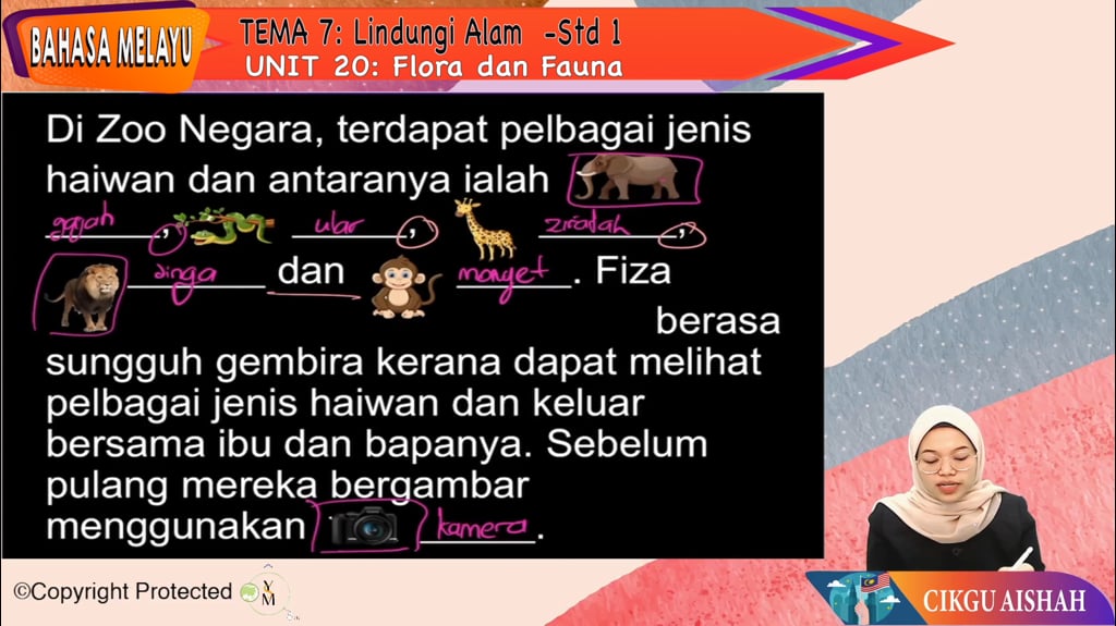 S1_BM_07-03 Lindungi Alam: Flora dan Fauna