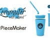Силиконовый бонг-чашка «PieceMaker Kommuter Indy Glow»