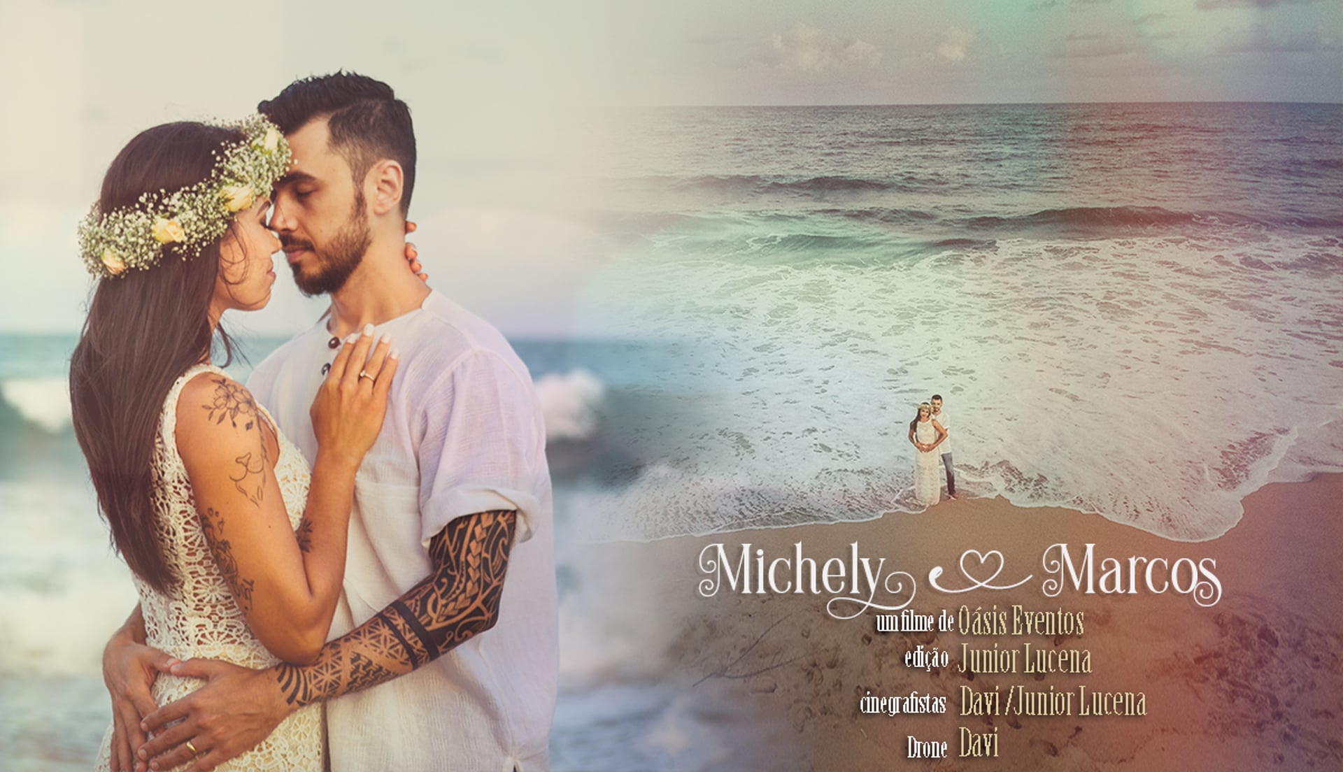 Elopement wedding  / Bodas de Cristal cocm Michely & Marcos | Porto de Glinhas Maracaípe PE