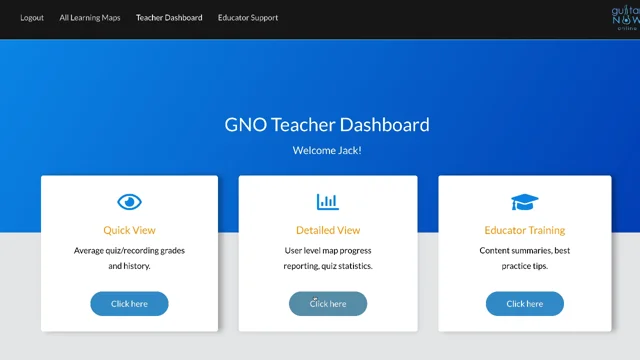 NOW Student Dashboard