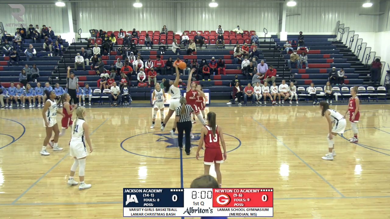Varsity Girls Basketball vs Newton County Academy - 12-22-20