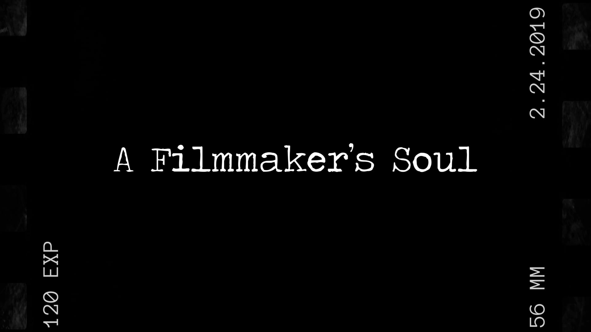 A fIlmmaker's Soul