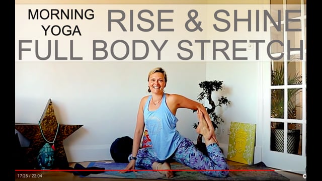 Rise And Shine Morning Yoga Stretch