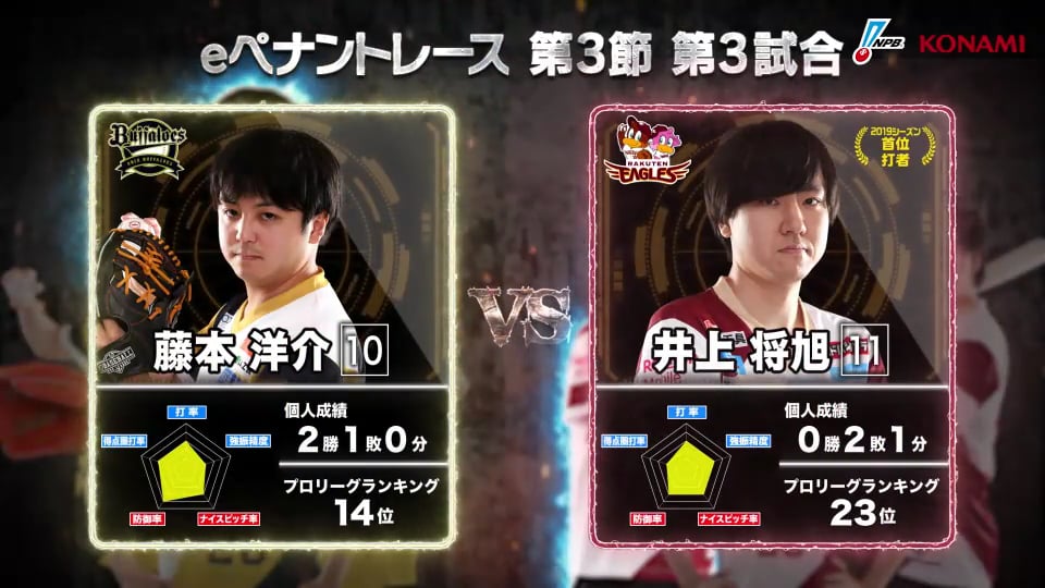 プロ野球eスポーツリーグ Ebaseball パワプロ プロリーグ プロ野球速報 ライブ中継 パーソル パ リーグtv