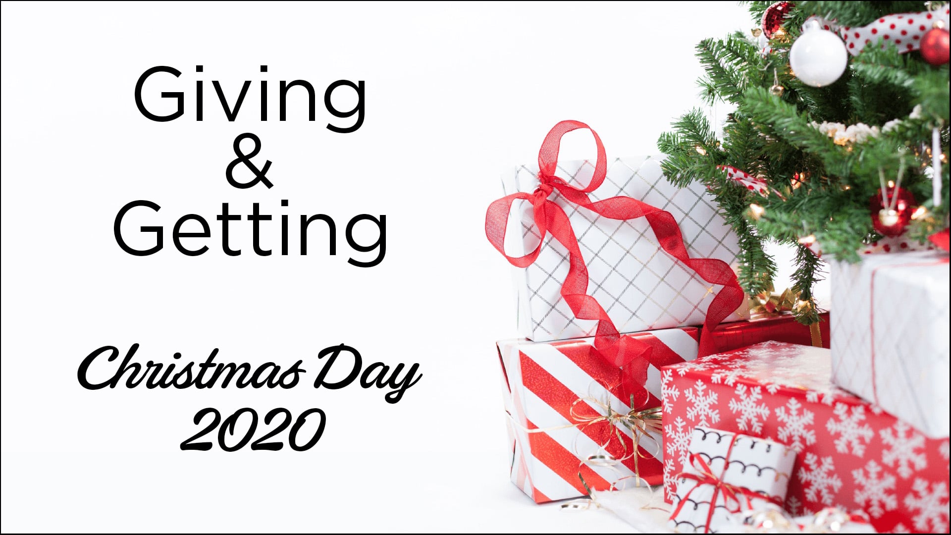Christmas Day Service 2020
