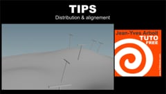 TIPS HOUDINI "Distribution et alignement"