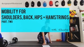 Mobility for Shoulders, Back, Hips + Hamstrings: Part TWO // 20min