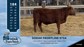 Lot #104 - SODAK FRONTLINE 9754