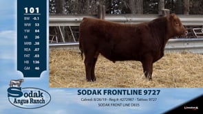 Lot #101 - SODAK FRONTLINE 9727
