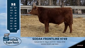 Lot #98 - SODAK FRONTLINE 9749
