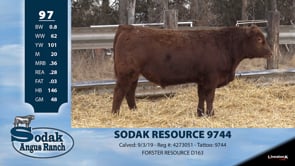 Lot #97 - SODAK RESOURCE 9744